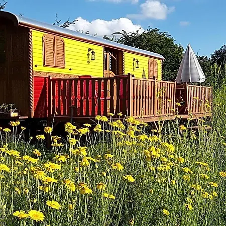 La Roulotte De L'ami Nature Bed & Breakfast Barrais-Bussolles